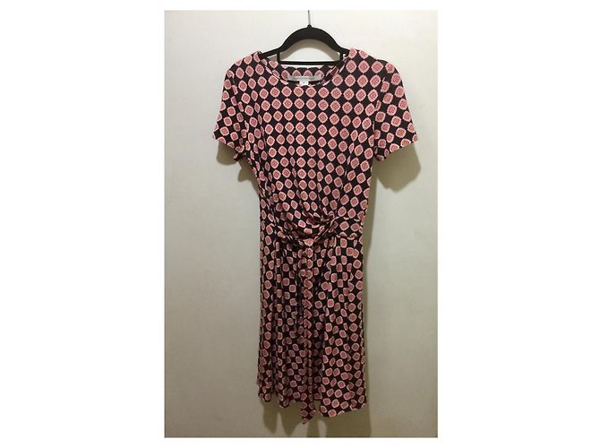Diane Von Furstenberg Zoe Seidenjersey Kleid Mehrfarben - Ansicht 10