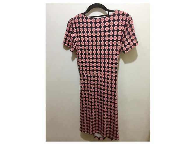 Diane Von Furstenberg Zoe Seidenjersey Kleid Mehrfarben - Ansicht 2