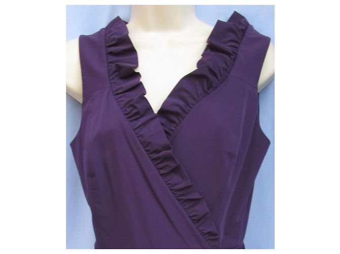 Diane Von Furstenberg Hampton Wickelkleid lila - Ansicht 5