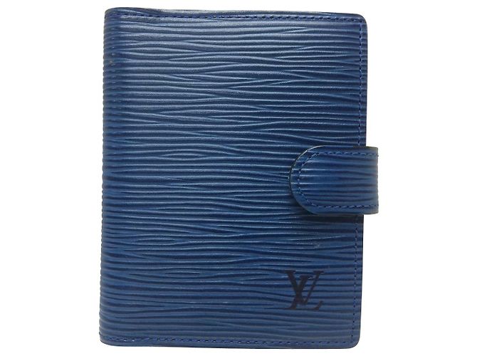 Louis Vuitton Mini agenda Notebook e matita meccanica Blu - vista 2