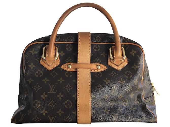 Borsa a mano Louis Vuitton Manhattan GM Monogramma Marrone - vista 2