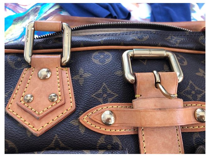 Borsa a mano Louis Vuitton Manhattan GM Monogramma Marrone - vista 6
