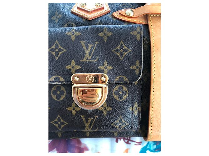 Borsa a mano Louis Vuitton Manhattan GM Monogramma Marrone - vista 8