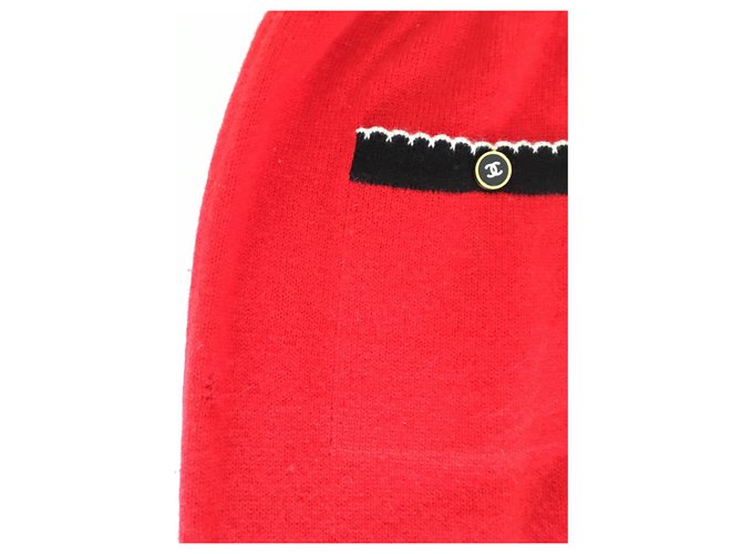 Chanel gonne Rosso - vista 4