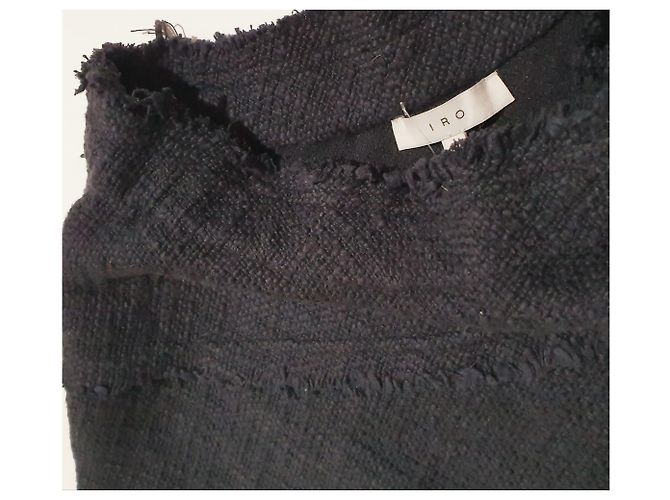 Gonna in cotone Iro Diva nera Nero - vista 3