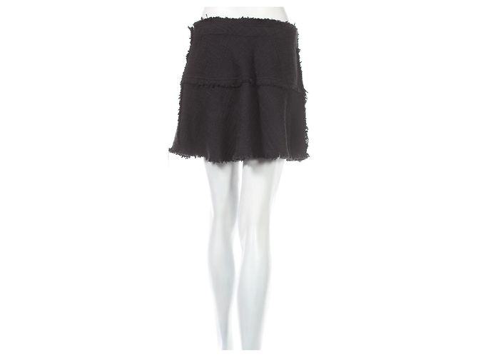 Gonna in cotone Iro Diva nera Nero - vista 5