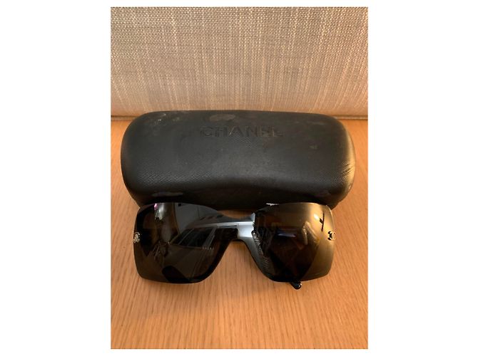Occhiali da sole Chanel Maschera Nera Nero - vista 5