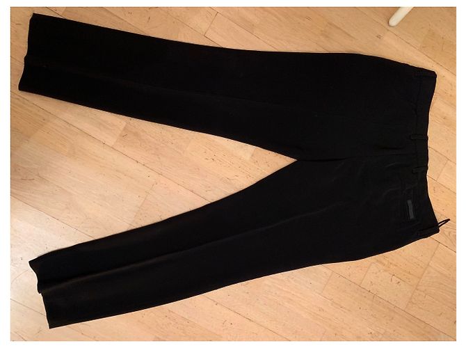 Prada Zigarettenhose Schwarz Polyester - Ansicht 4