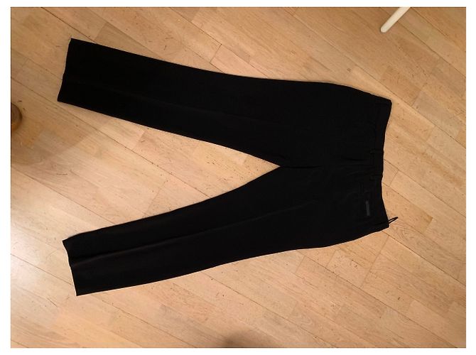 Prada Zigarettenhose Schwarz Polyester - Ansicht 5