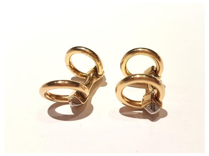 Gemelli Cartier in oro giallo D'oro - vista 4