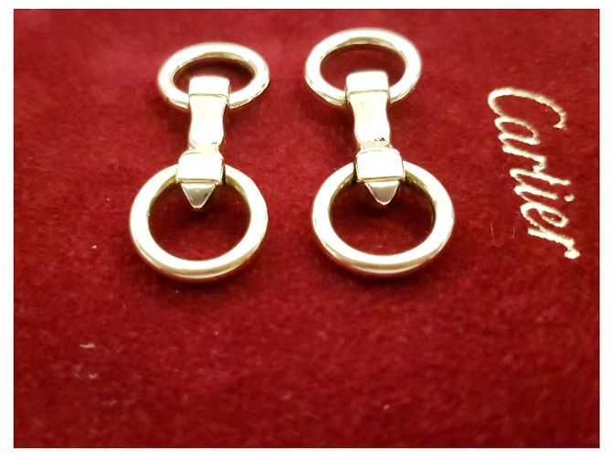 Gemelli Cartier in oro giallo D'oro - vista 7