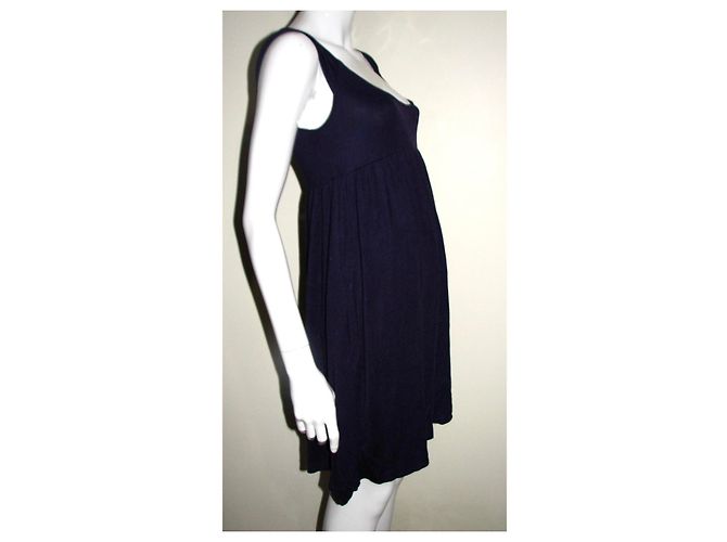 Diane Von Furstenberg Vestido vintage roxo EUA 6 - vista 3