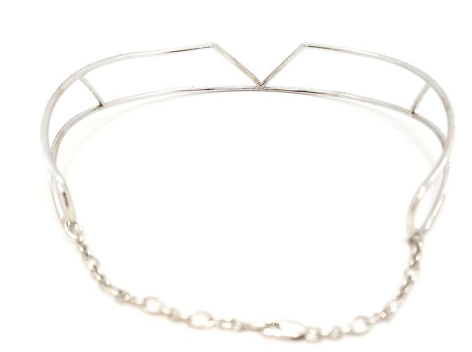 Autre Marque Girocollo in oro bianco e diamanti 3,83 carati Argento - vista 17