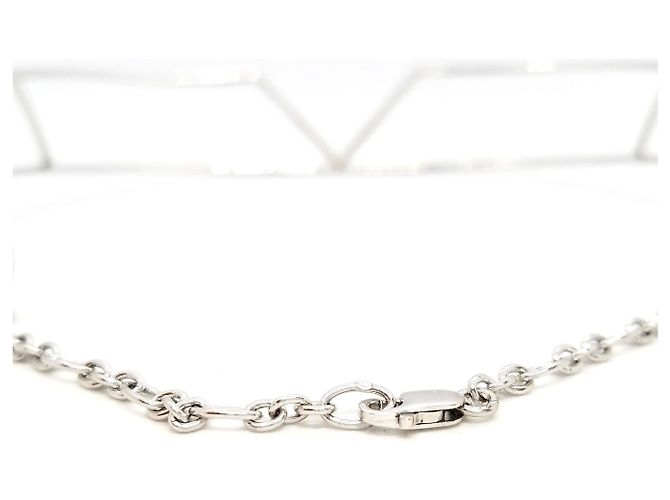 Autre Marque Girocollo in oro bianco e diamanti 3,83 carati Argento - vista 9