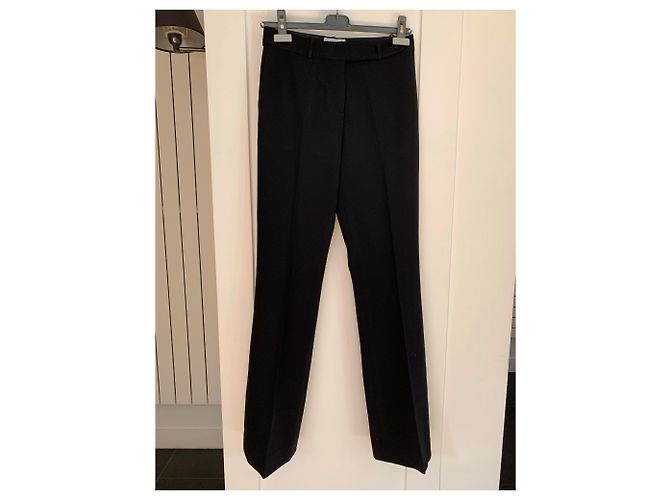 Céline Black Wool Pants - view 2