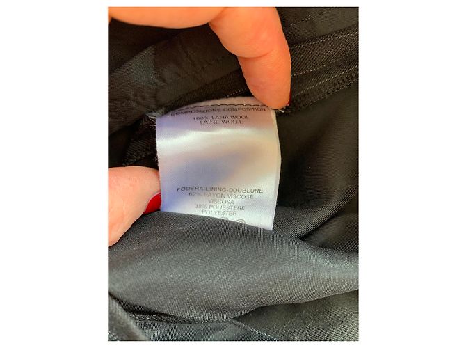 Gucci Hose aus Wolle in Anthrazitgrau - Ansicht 4