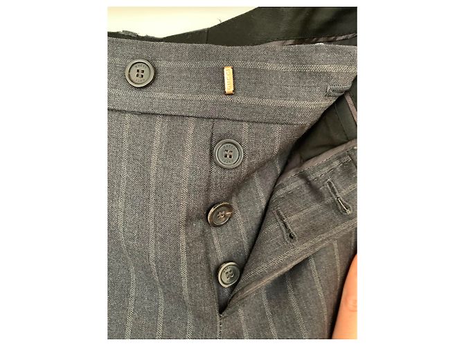 Pantalones Gucci Grises de Lana - vista 3