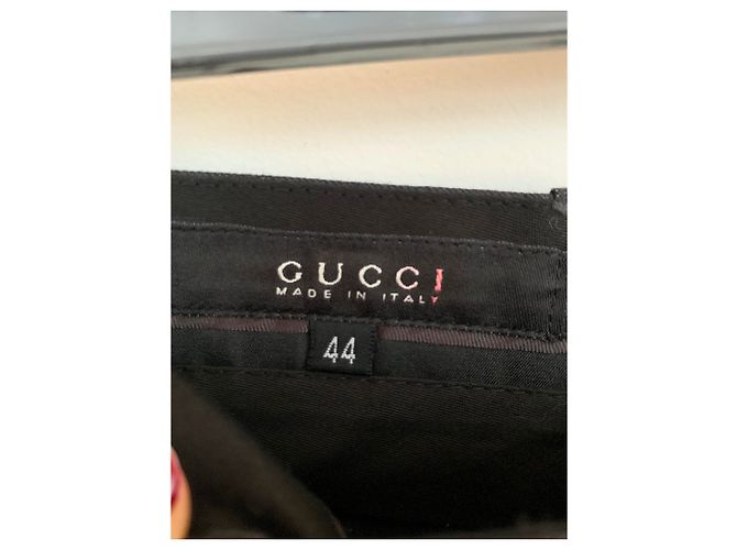 Pantalones Gucci Grises de Lana - vista 4