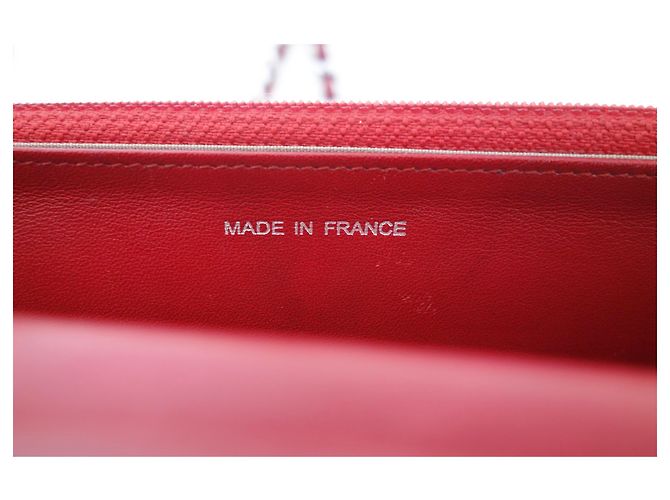 Wallet On Chain Portafoglio su Chain Chanel Rosso - vista 11