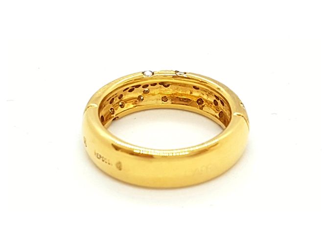 Repossi Astral Ring Gelbgold und Diamanten Größe 53 Golden - Ansicht 2