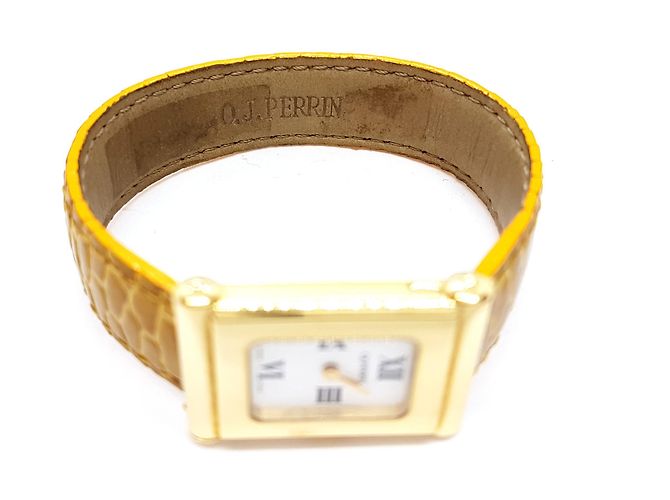 O.J. Perrin Milady Uhr Gelbgold Golden - Ansicht 3