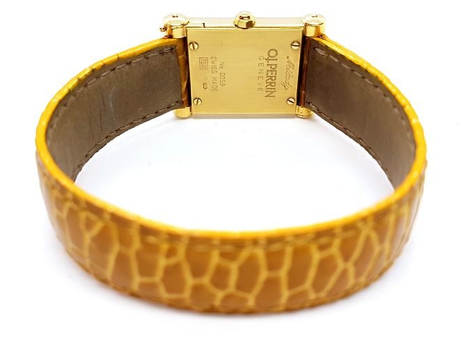 O.J. Perrin Milady Uhr Gelbgold Golden - Ansicht 4