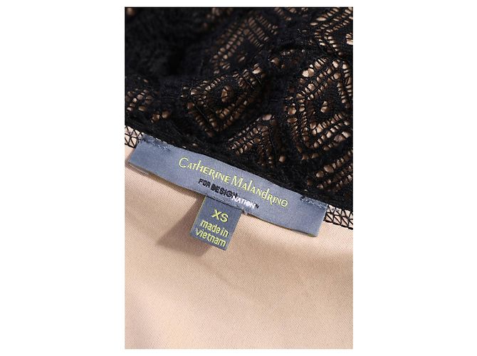 Top de encaje negro Catherine Malandrino X Design Nation - vista 3