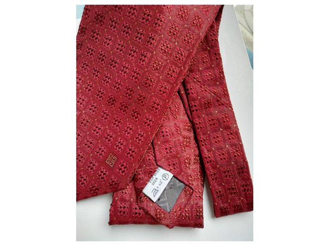 Givenchy 4G Seidenkrawatte Cognac - Ansicht 2