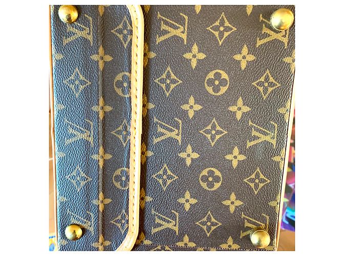 Louis Vuitton Cappelliera Marrone - vista 10
