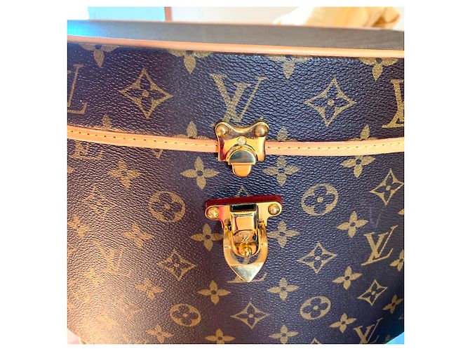 Louis Vuitton Cappelliera Marrone - vista 7