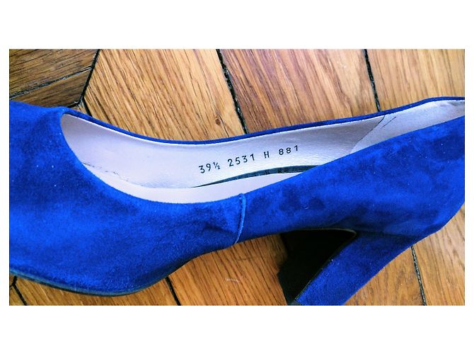Gino Rossi Décolleté blu royal - vista 3