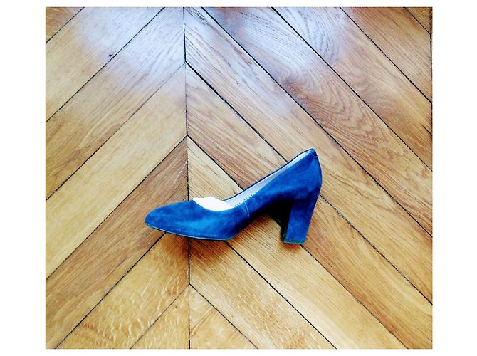 Gino Rossi Décolleté blu royal - vista 4