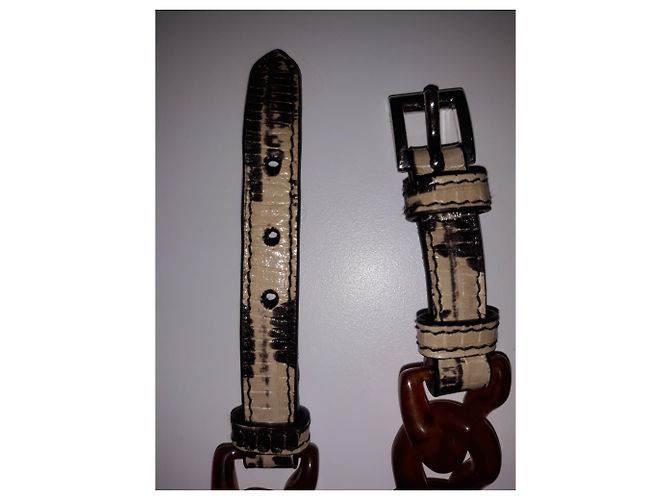 Prada Armband aus Leder und Schildpatt - Ansicht 4