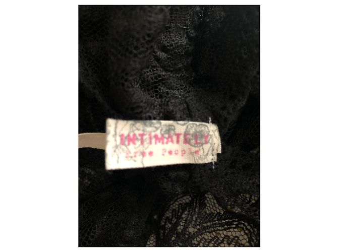 Abito in pizzo nero Free People Taglia M - vista 2