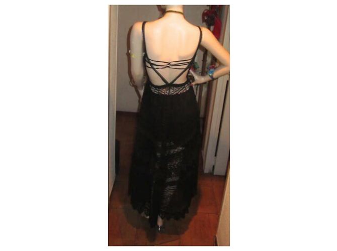 Abito in pizzo nero Free People Taglia M - vista 5