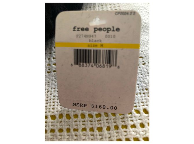 Abito in pizzo nero Free People Taglia M - vista 7