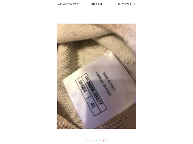 Chanel suéter Cc 2019 2020 Crudo - vista 3