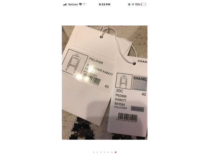 Chanel suéter Cc 2019 2020 Crudo - vista 4