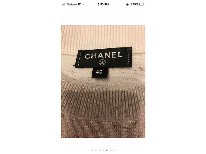 Chanel suéter Cc 2019 2020 Crudo - vista 6