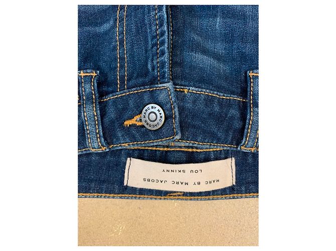 Jeans Marc Jacobs Blu in Cotone ed Elastan 27 - vista 5