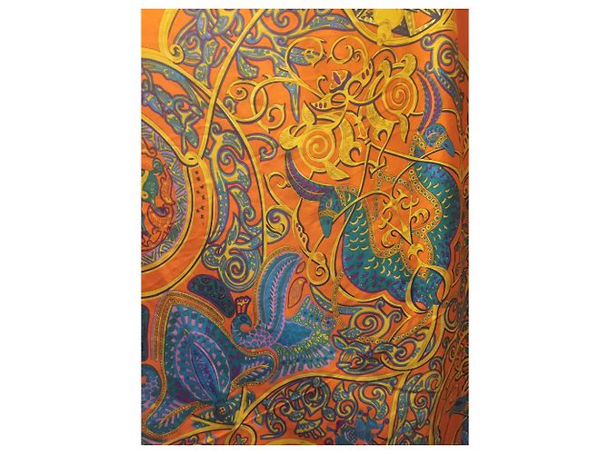 Constance Hermès Silk Scarf Multicolore 140cm Multiple colors - vista 3