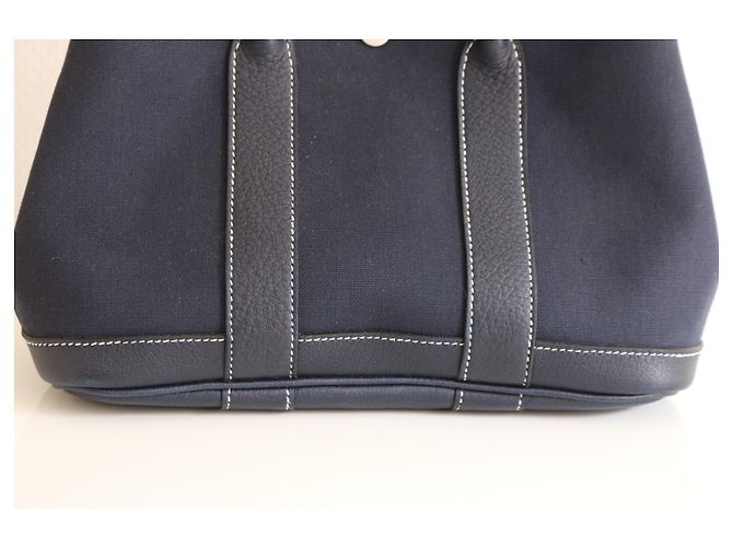 Hermès Garden Party TTPM blu scuro Blu navy - vista 4