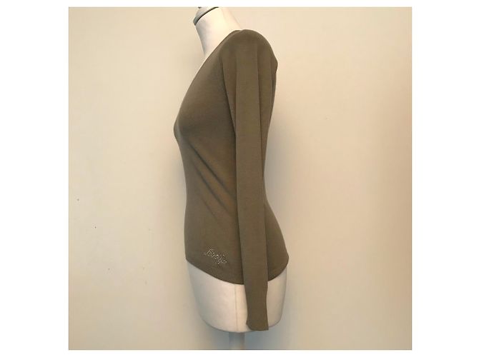 Jersey Liu.Jo Gris con Cuello en V Ajustado - vista 5