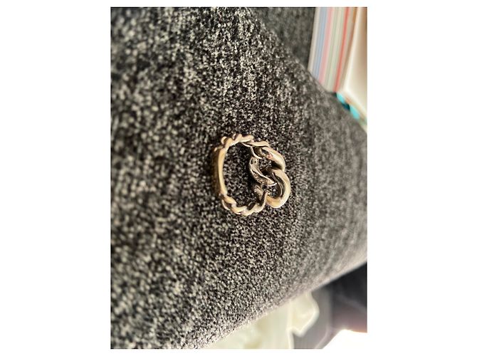 Anello Messika con Diamanti Oro Bianco Argento - vista 3