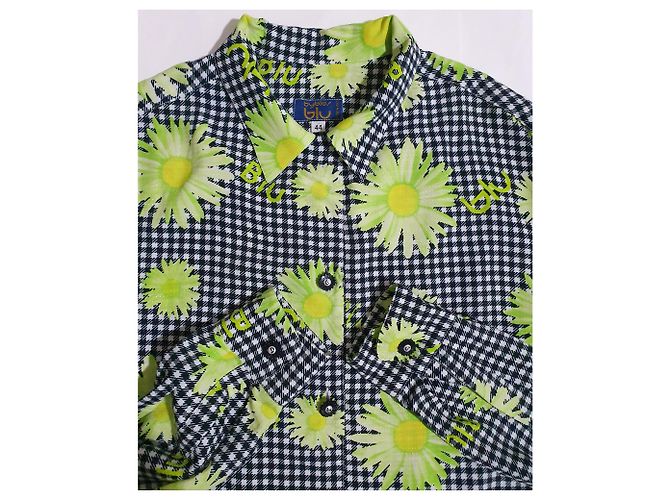 Camicia floreale Byblos Blu in viscosa Multicolore - vista 2
