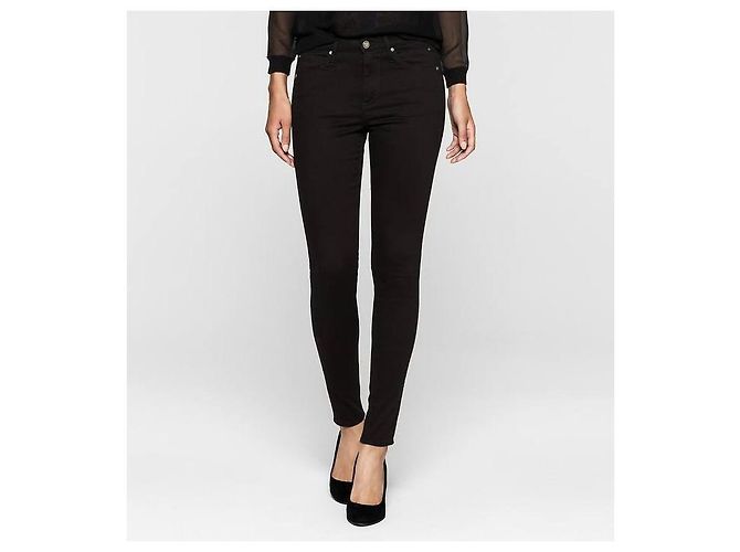 Calvin Klein CK Skinny Sculptured Jeans Negro - vista 2