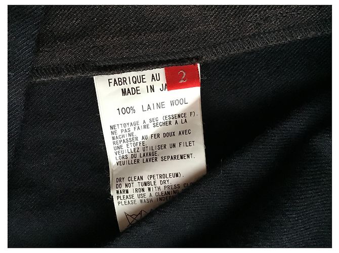 Y's Yohji Yamamoto Wollpulloverkleid Mehrfarben - Ansicht 4