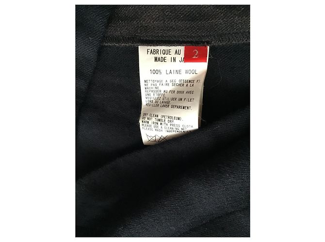 Y's Yohji Yamamoto Wollpulloverkleid Mehrfarben - Ansicht 5