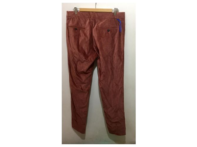 Versace Samthose, ES 50, fr 46, DE 44, US M Braun Pink - Ansicht 2
