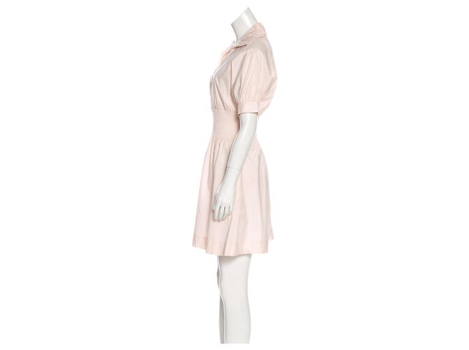 Diane Von Furstenberg Axel Hemdkleid rosa Baumwolle Pink - Ansicht 2
